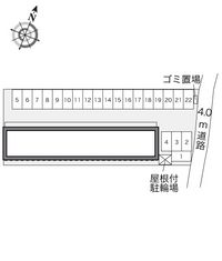 レオパレスプラムヴィラ 配置図