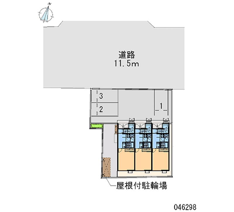 レオネクストアピエ 月極駐車場