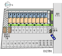 12791 Monthly parking lot