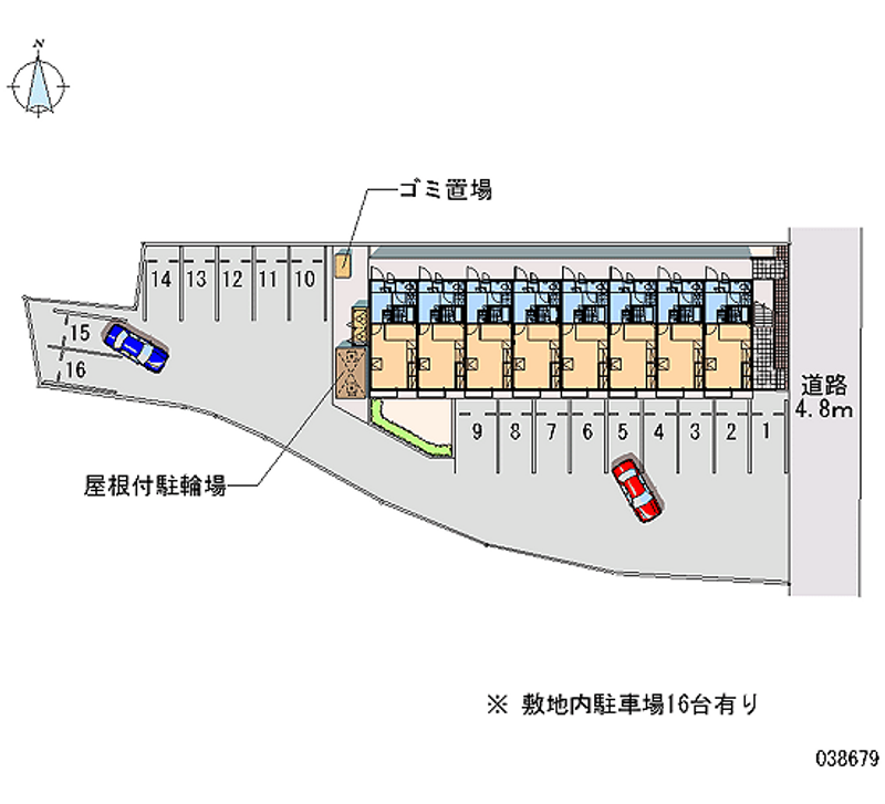 レオパレスレオン 月極駐車場