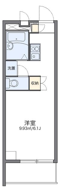 レオパレス片倉 間取り図