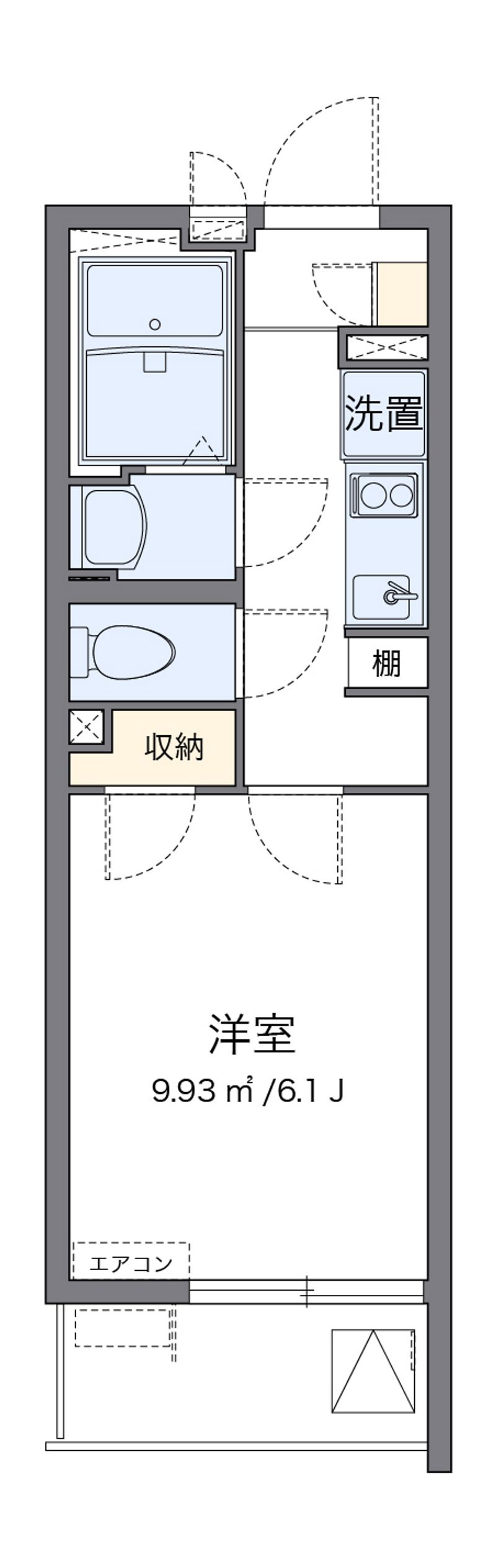 クレイノメトロノーム西川口 間取図