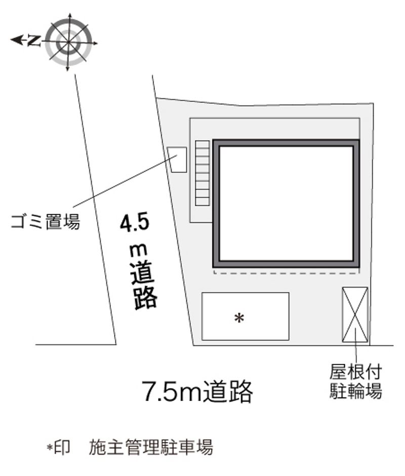 レオパレスペンディオ 配置図