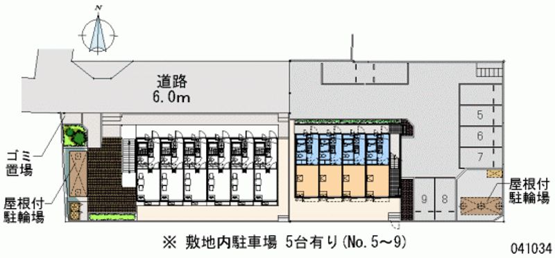 41034月租停车场