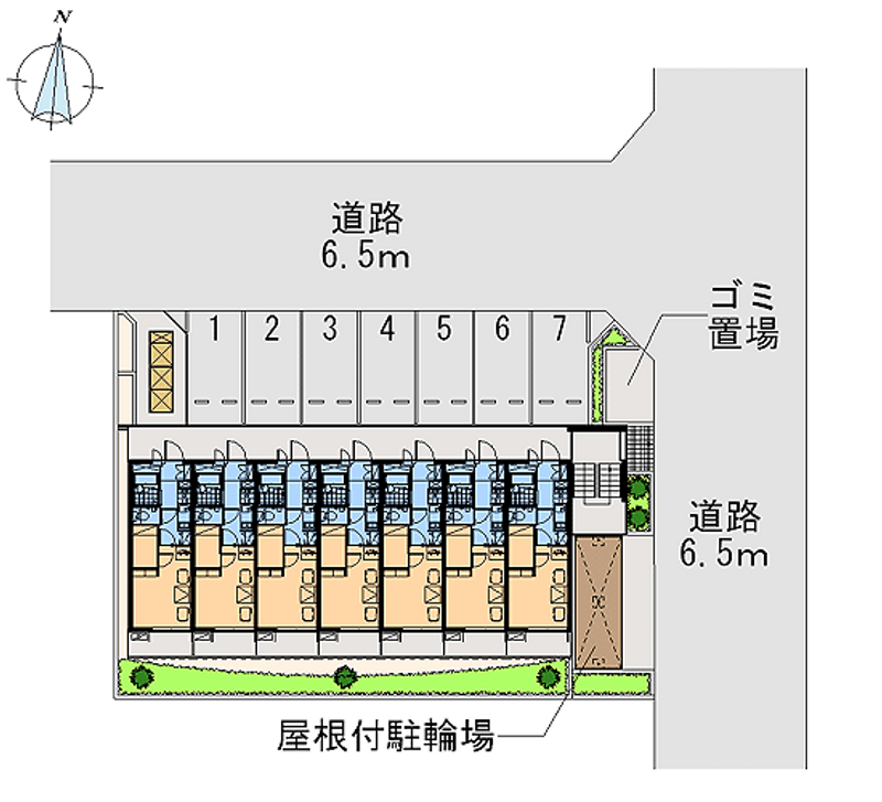 レオパレス朝日 月極駐車場