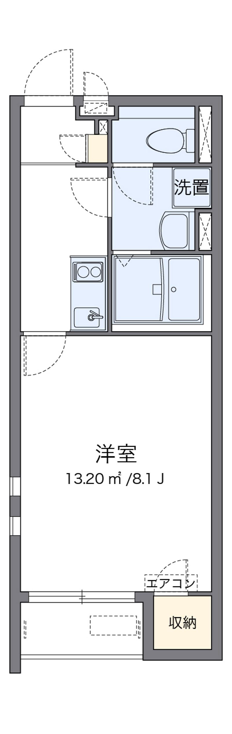クレイノ令和 間取図