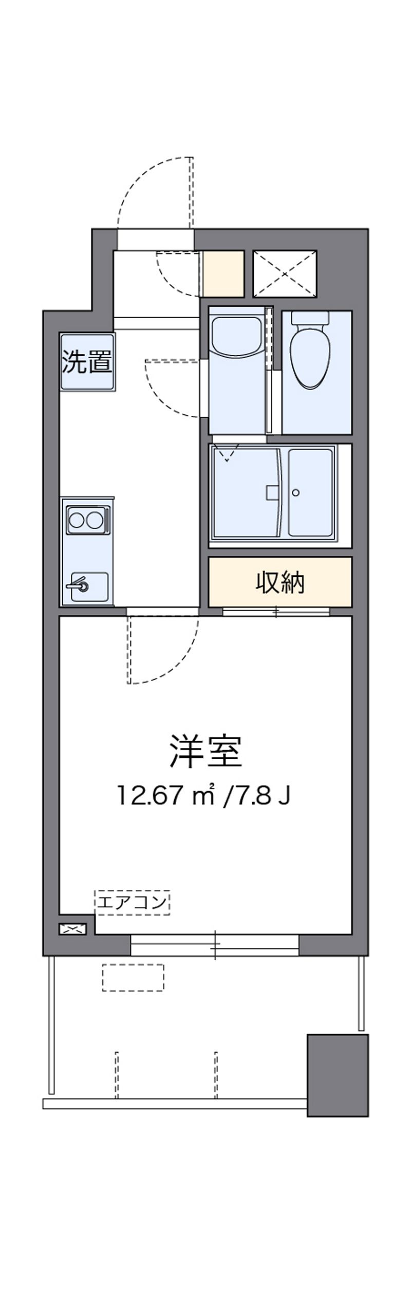 ヴィアロ千種スクエア 間取り