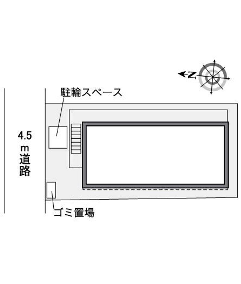 レオパレスメディオススキノ 配置図