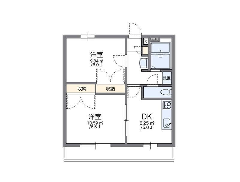 レオパレスパインヒル 間取り