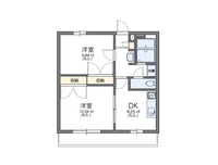 レオパレスパインヒル 間取り図