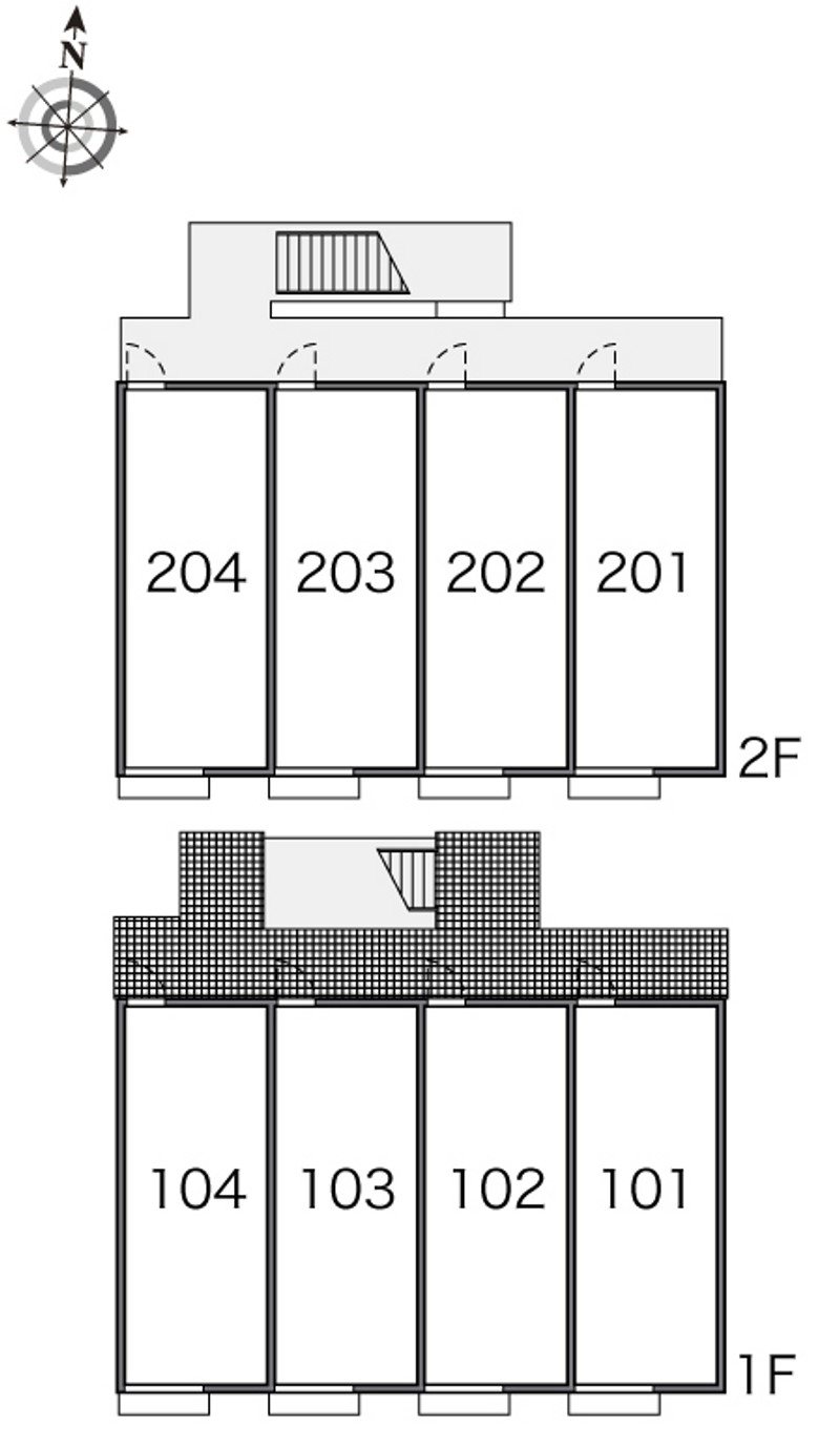 レオネクストＯＨＩⅤ 間取り配置図