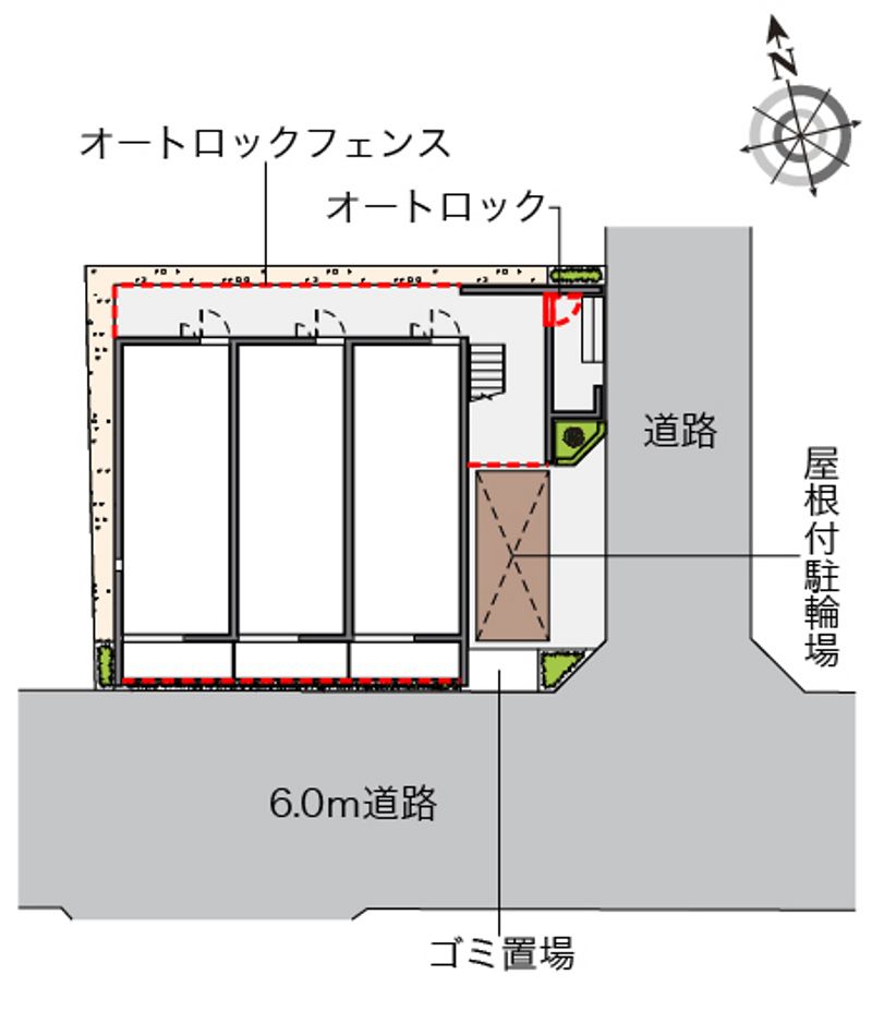 ミランダＫＲＯＮＯＳ 配置図