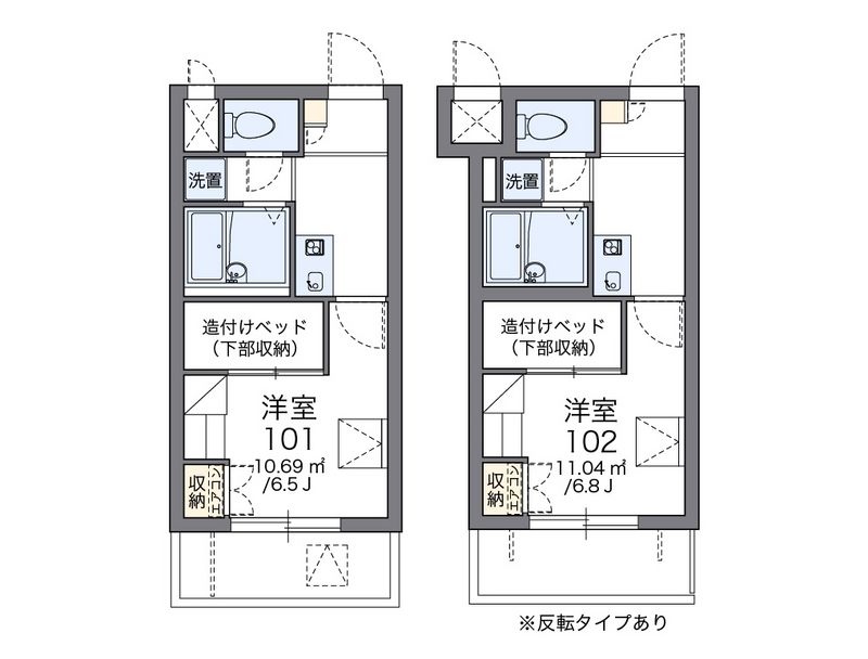レオパレスＭＩＭＵＲＡ 間取り