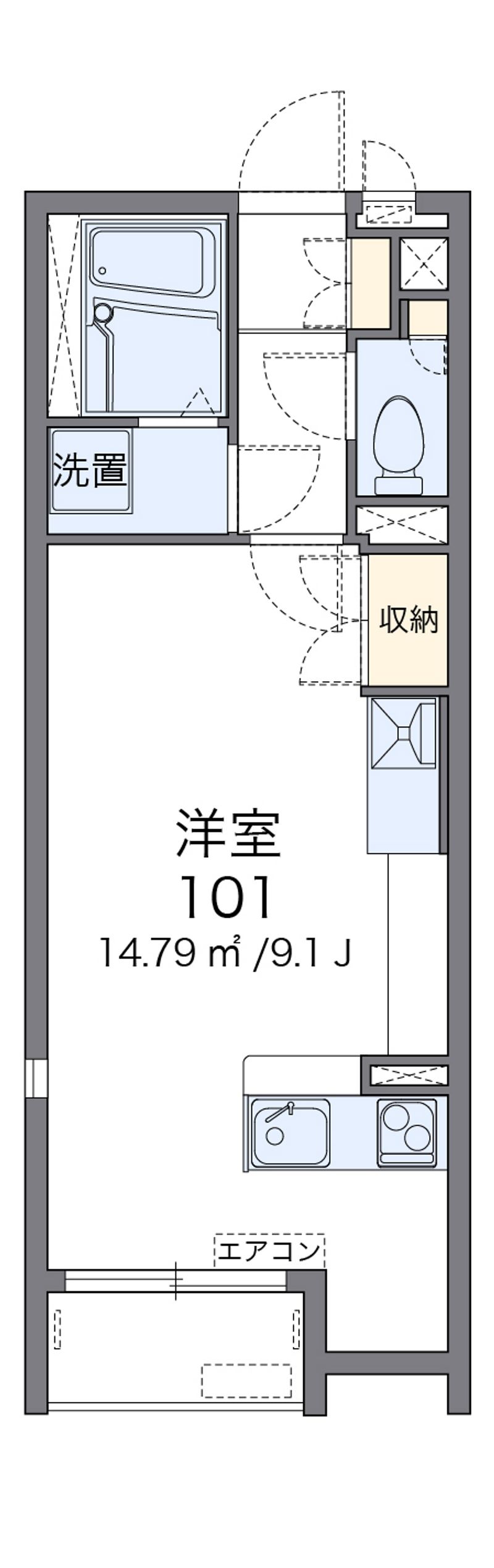 レオネクストヒルズ 間取図