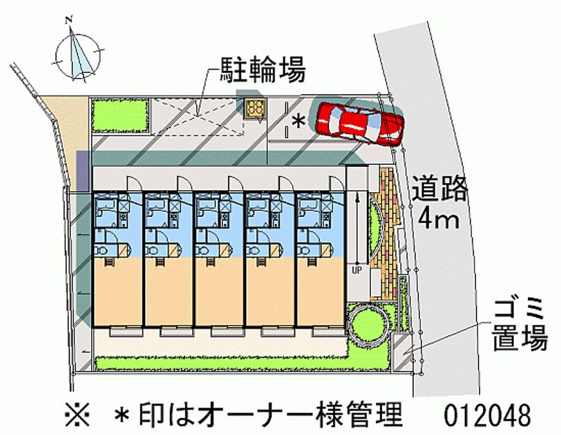 レオパレス武蔵 区画図