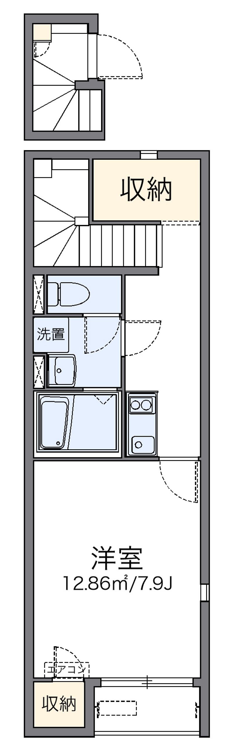 レオネクストＭａｒｉｎｅ 間取図