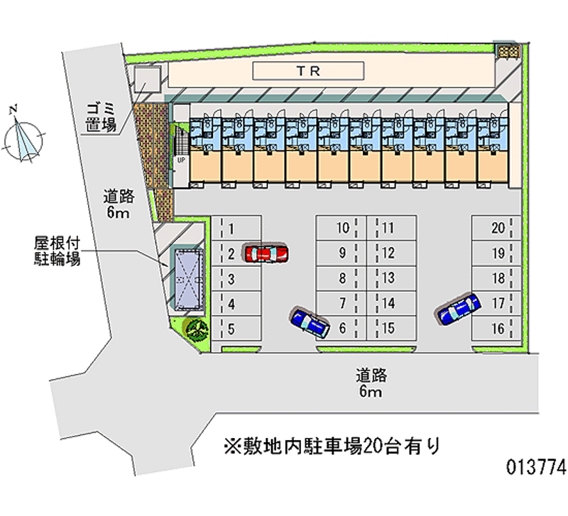 レオパレスＳ・Ｋ 月極駐車場