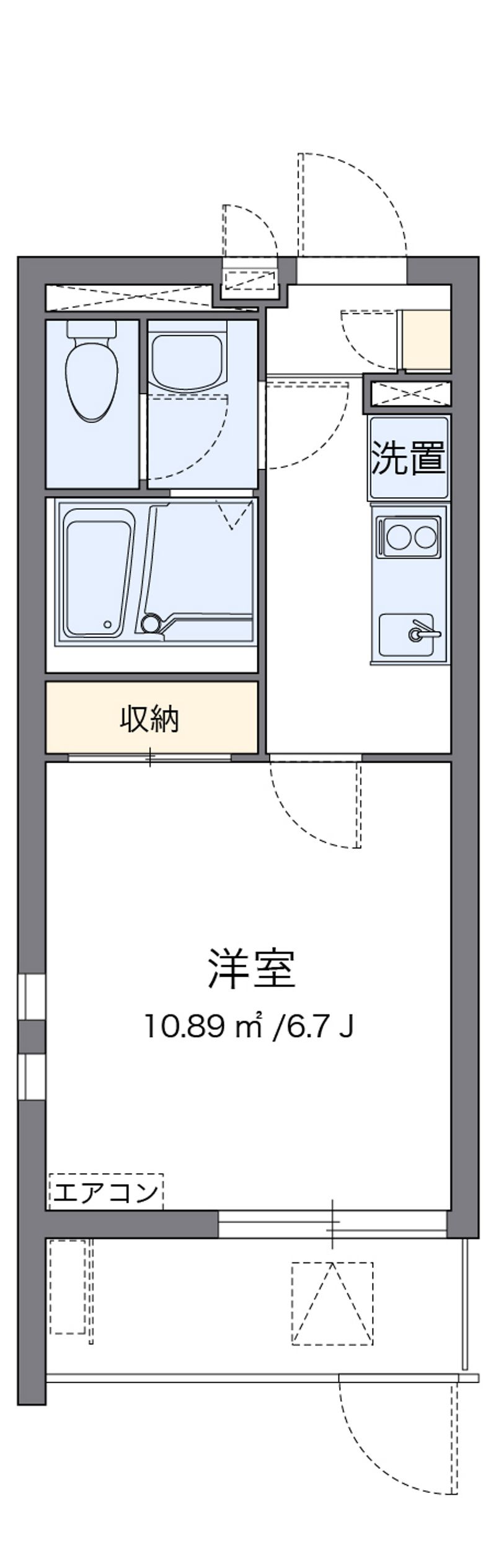 クレイノ四季 間取り