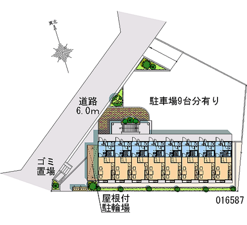 16587月租停车场