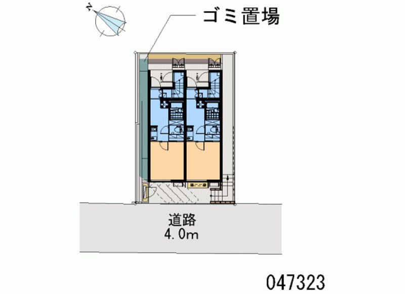 レオネクスト北野コート 区画図