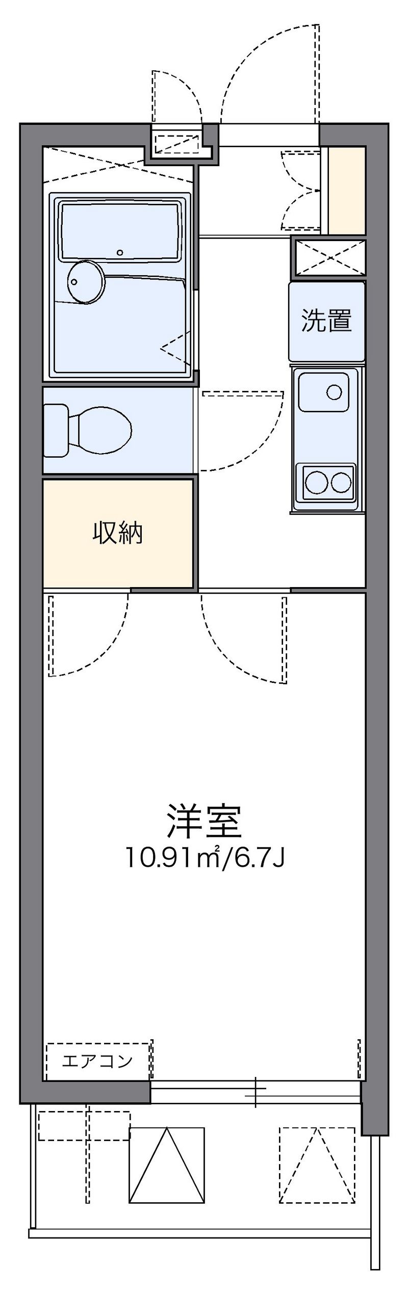 レオパレス寿 間取り