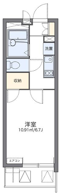 レオパレス寿 間取り図
