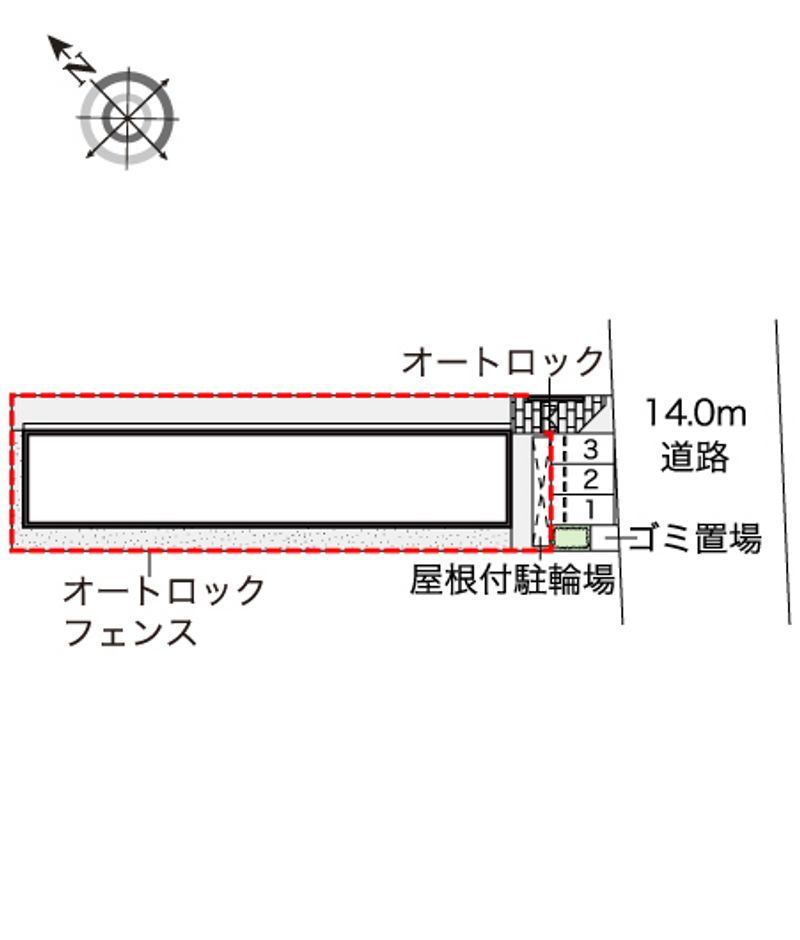 レオネクストワイケージー 配置図