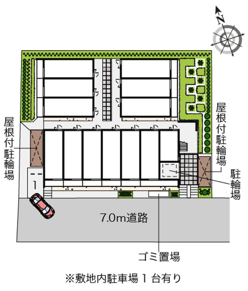 クレイノライズ日吉 配置図