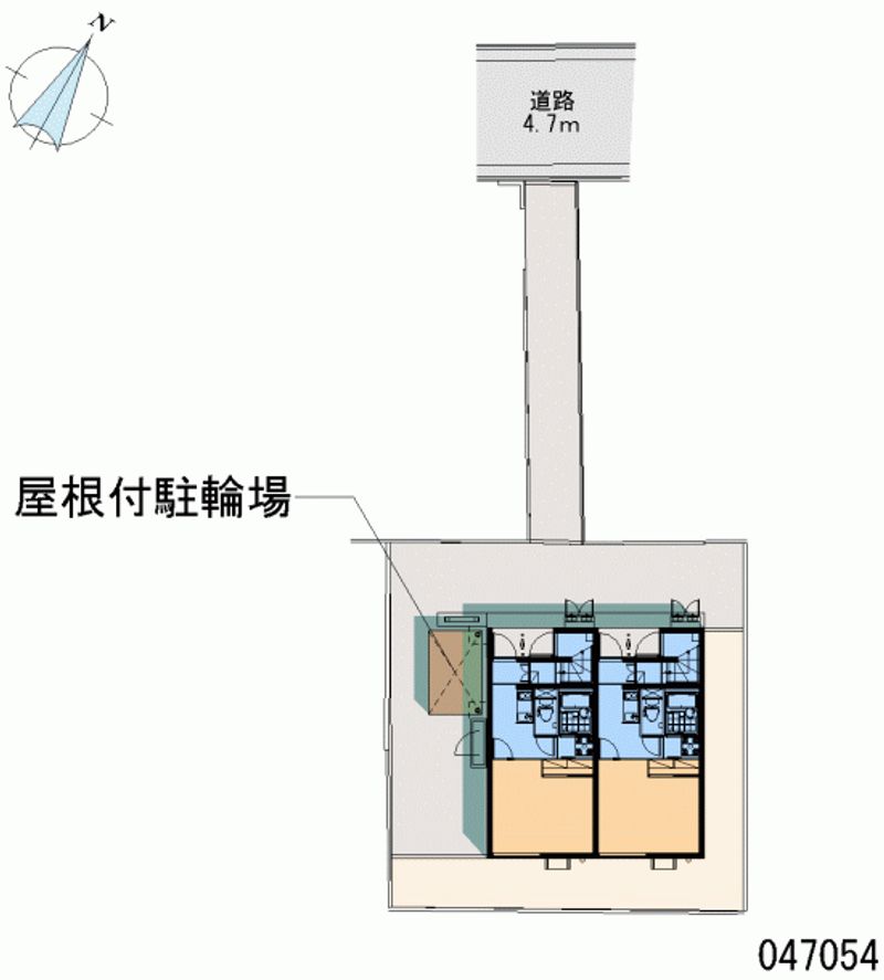 レオネクストメゾンド　平住 区画図