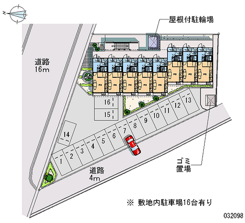 32098 Monthly parking lot