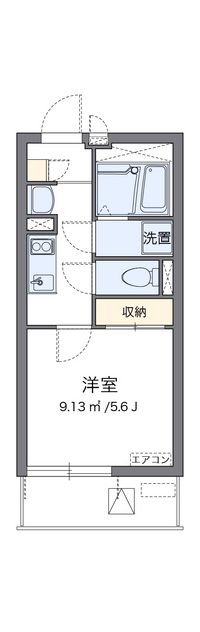 クレイノコラットⅠ 間取り図