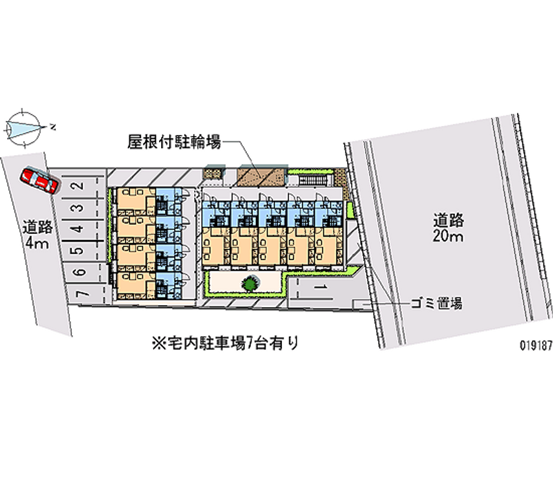 19187月租停車場