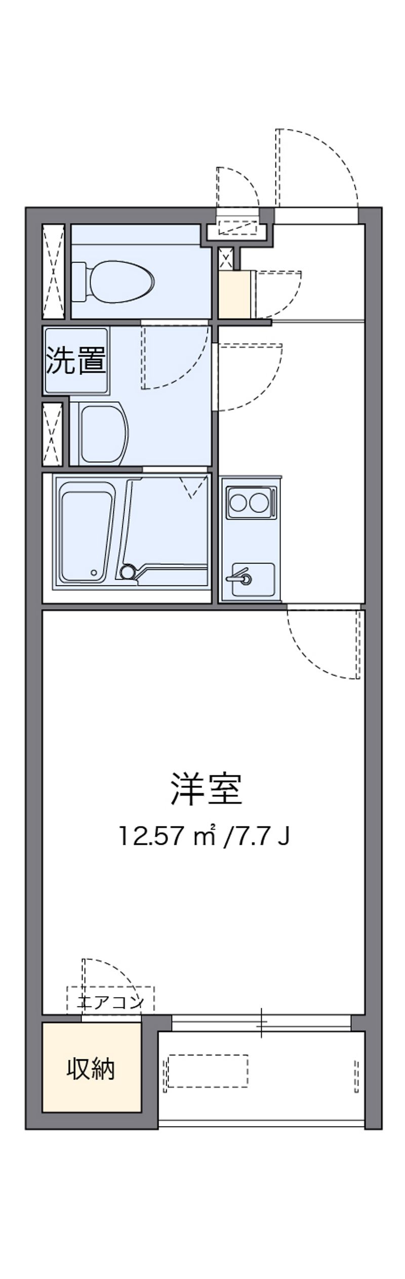 クレイノシャルマンⅡ 間取図