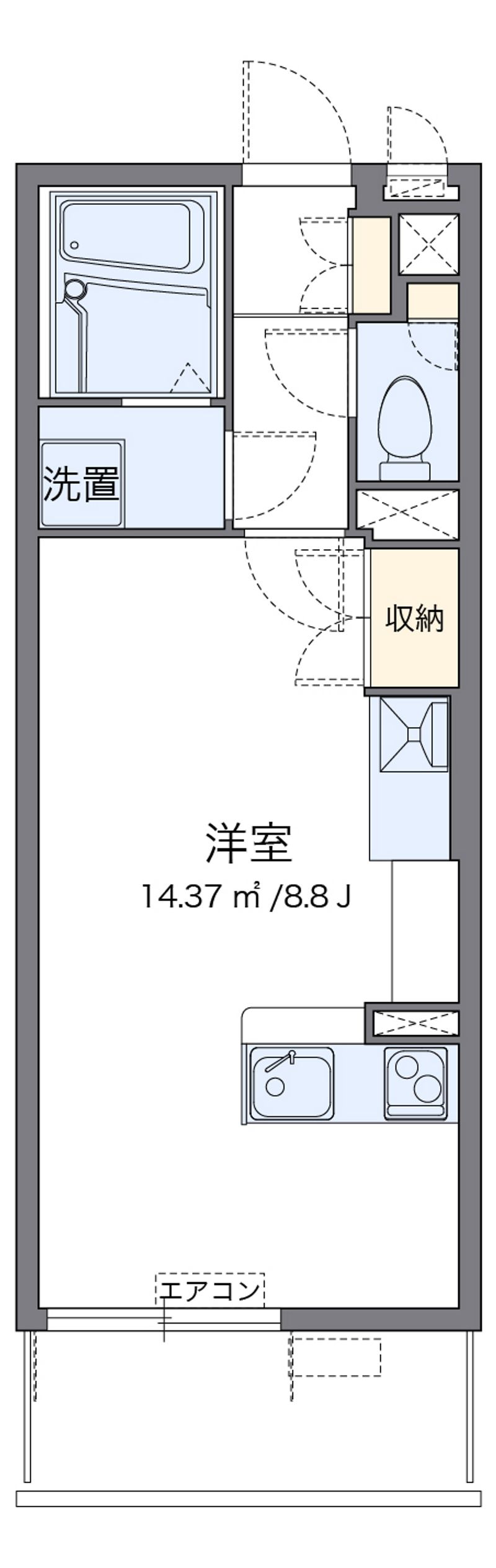 ミランダＦａｍｉｌｙ宮里 間取図