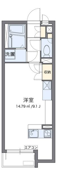 ミランダ姫路玉手 間取り図