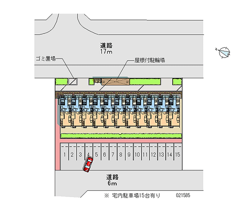 21585月租停车场