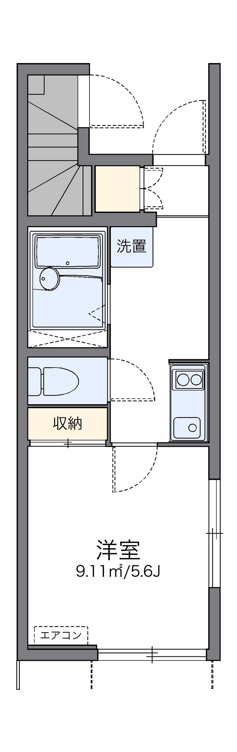 レオネクストかず 間取図