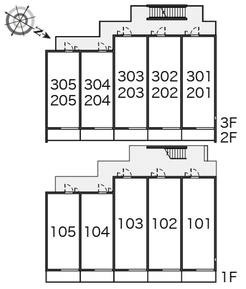 ミランダマリンカ 間取り配置図