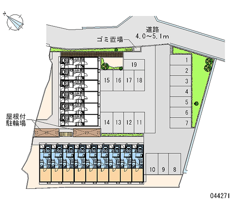 44271月租停车场