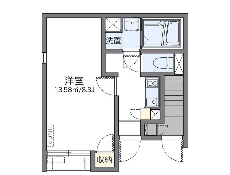 LEONEXT Park Heim Kitasuna Floor plan