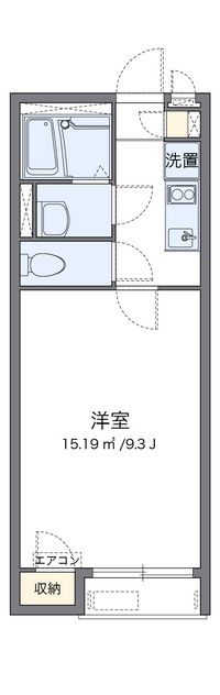 レオネクストＹＡＭＡＺＡＫＩⅡ 間取り図