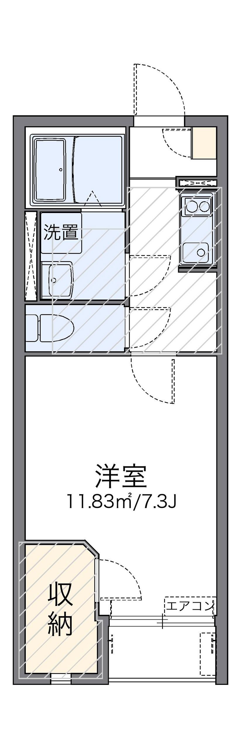 レオネクストきずな 間取図