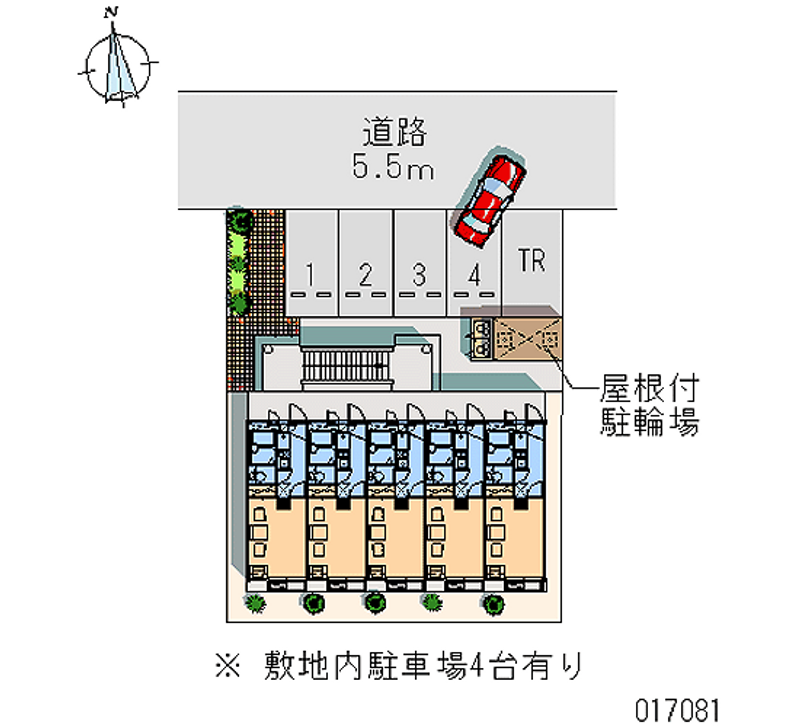 17081月租停车场