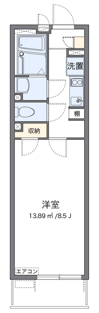 レオネクストヴァレッタ 間取り図