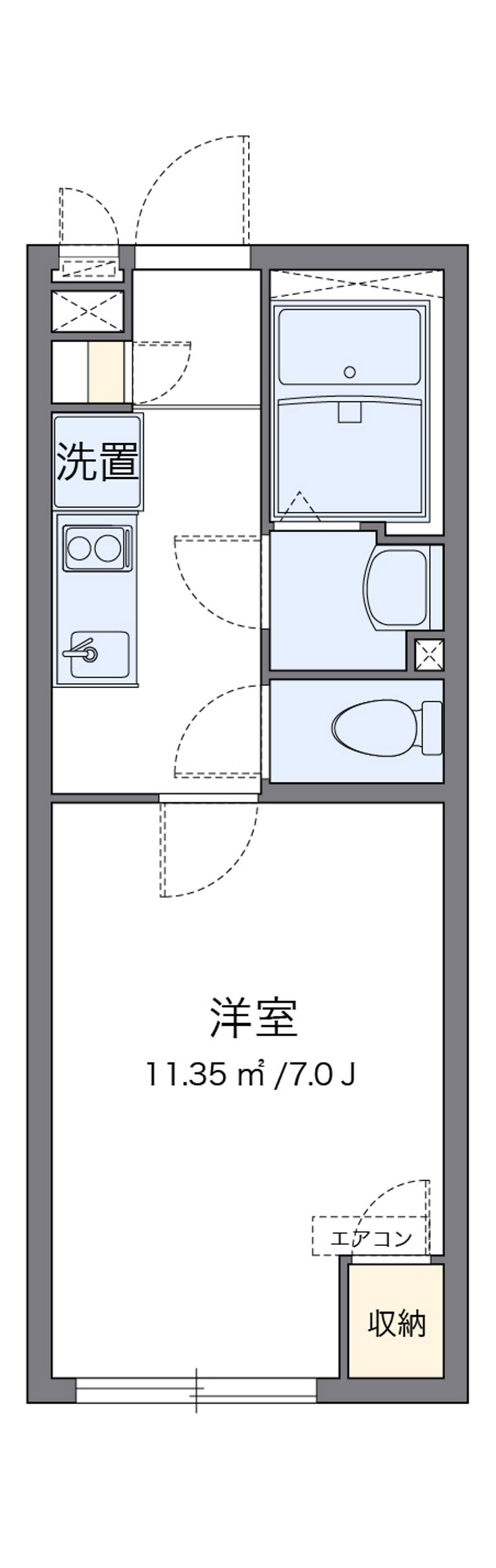 クレイノベイサイド衣浦 間取図