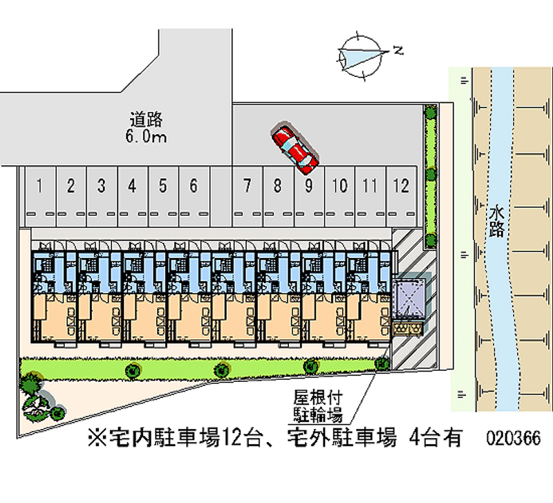 20366 Monthly parking lot