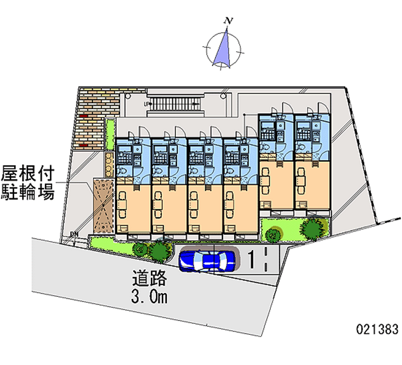 21383月租停車場