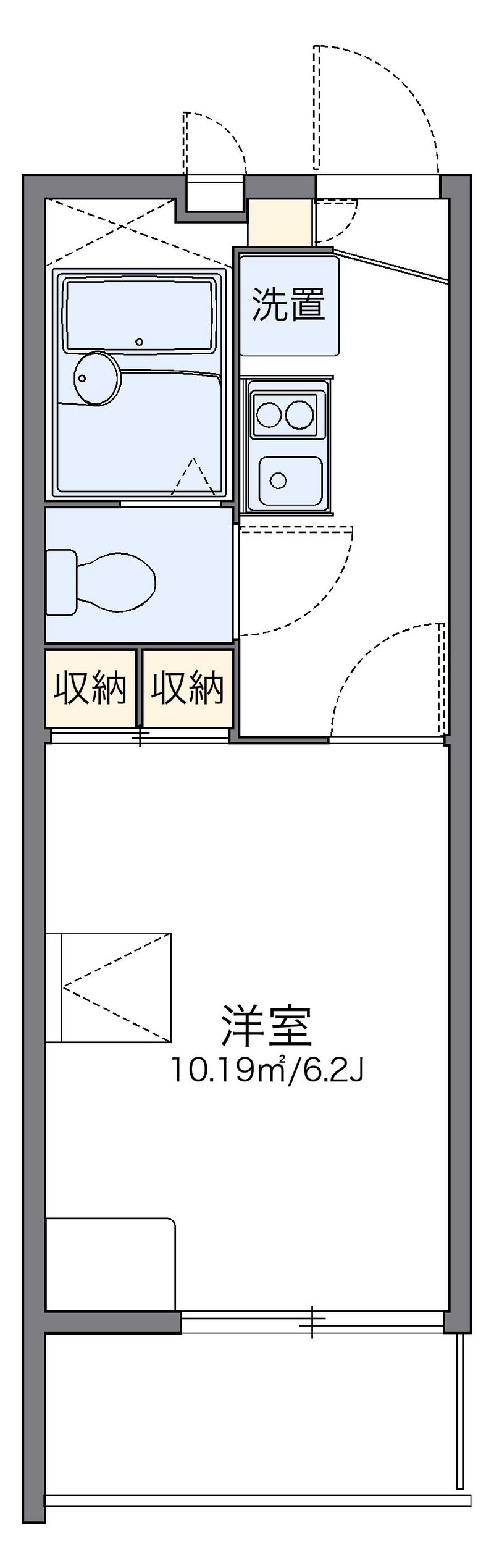 レオパレスＧＲＡＮＤ 間取図