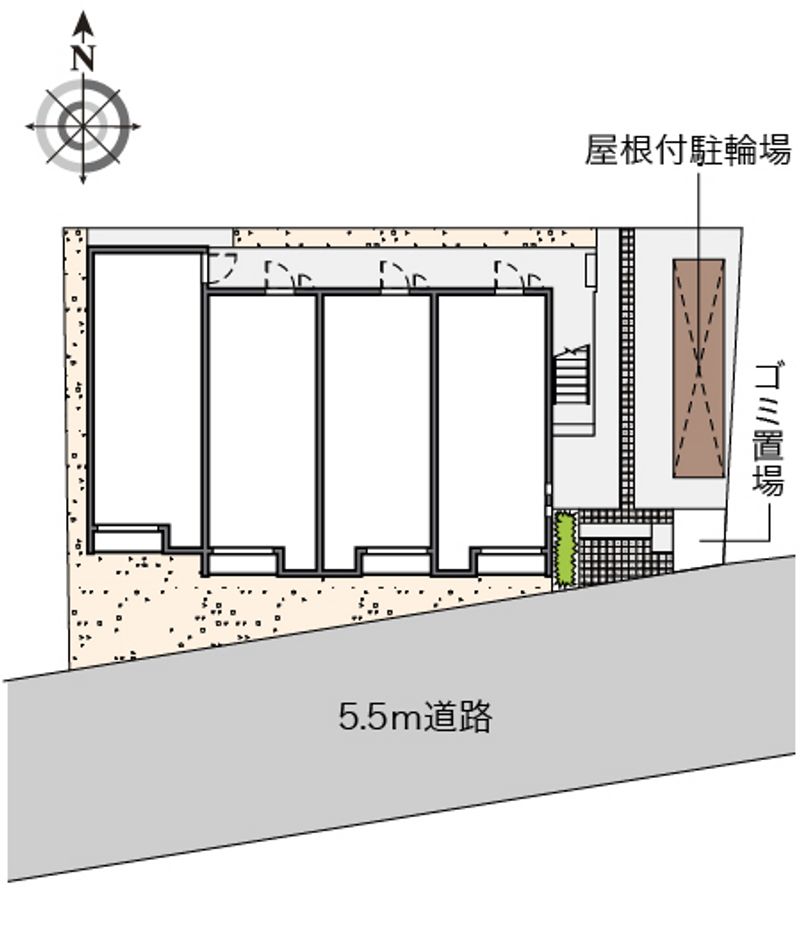 クレイノアザレア 配置図