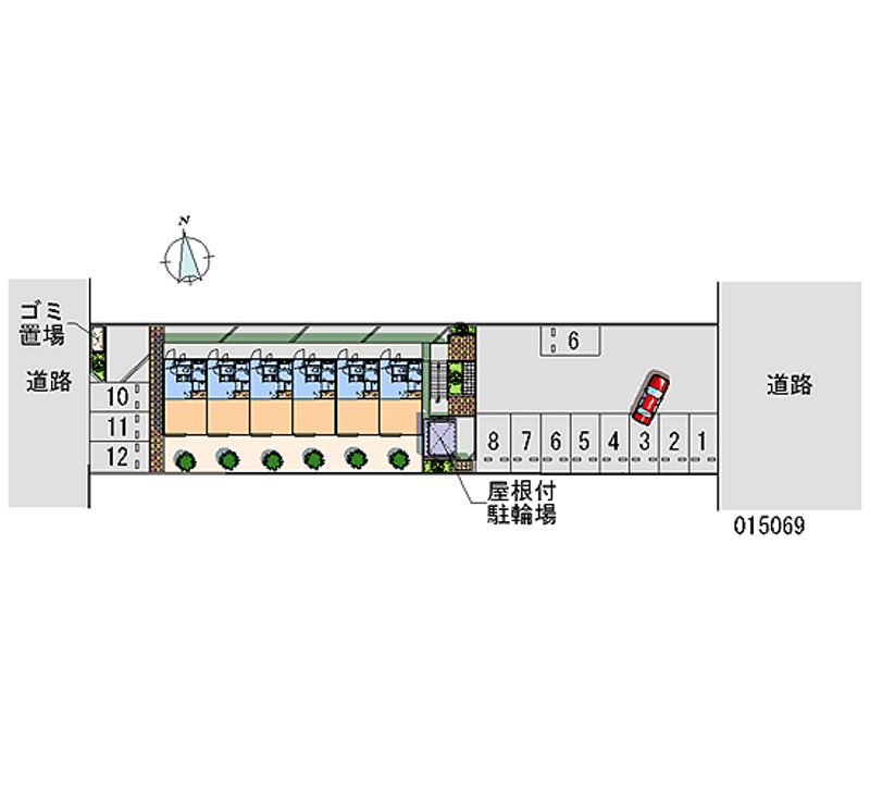 15069 Monthly parking lot